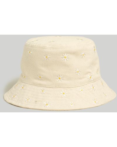 MW Fresca Fruit Embroidered Bucket Hat - Natural
