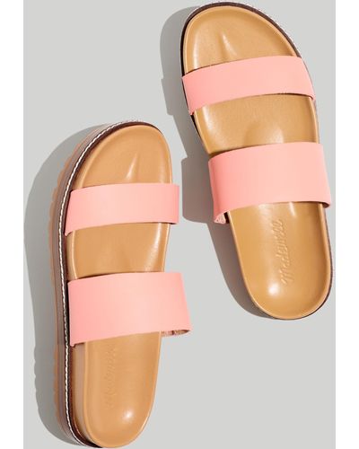 MW The Charley Double-strap Slide Sandal - Multicolour