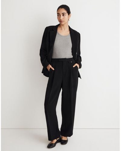MW The Rosedale High-rise Straight Pant - Black