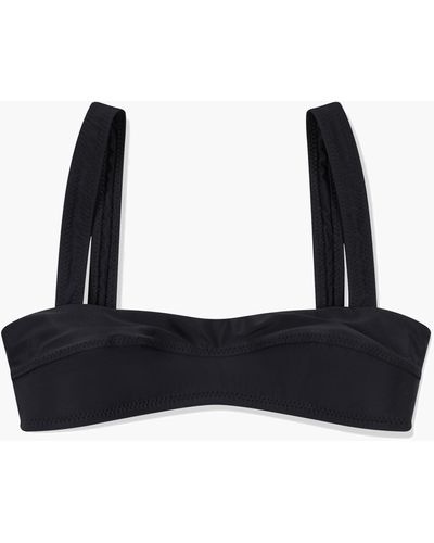 MW Galamaar® Lou Bandeau Bikini Top - Black