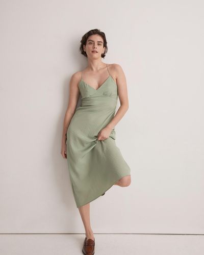 MW The Layton Midi Slip Dress - Green