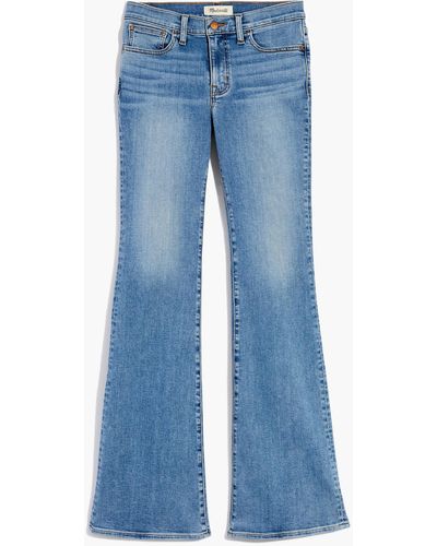 MW Low-rise Skinny Flare Jeans - Blue