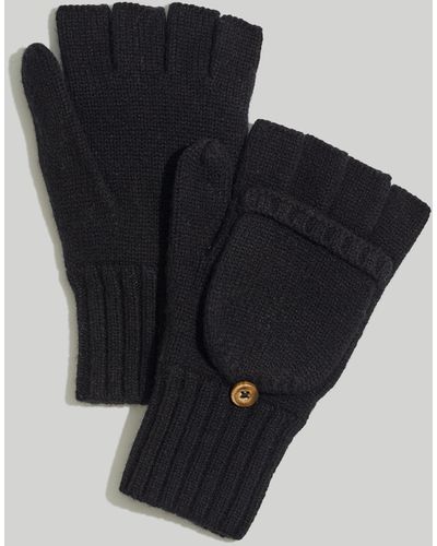 MW Merino Wool Glove Mittens - Blue