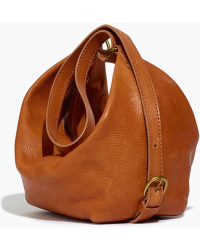 MW The Leather Sling Bag - Brown