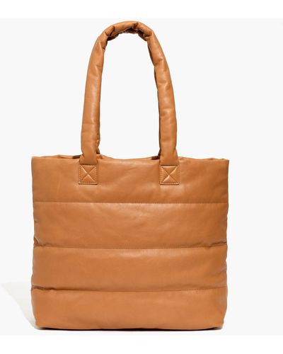 MW The Transport Tote: Puff Edition - Brown