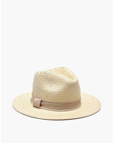 MW Madewell X Biltmore® Striped-band Panama Hat - Natural