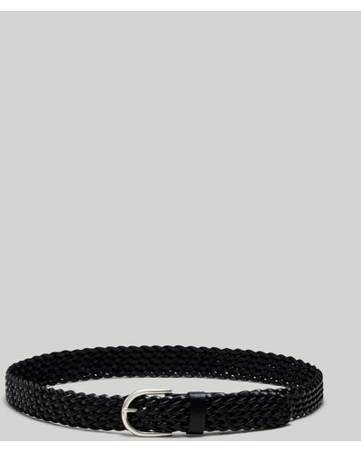 MW Braided Leather Belt - Multicolor