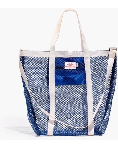 MW Battenwear® Mesh Tote Bag - Blue