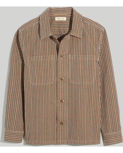 MW Boxy Shirt-jacket - Brown