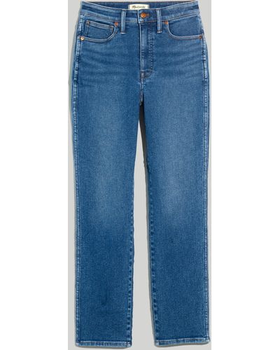 MW Plus Curvy Stovepipe Jeans - Blue