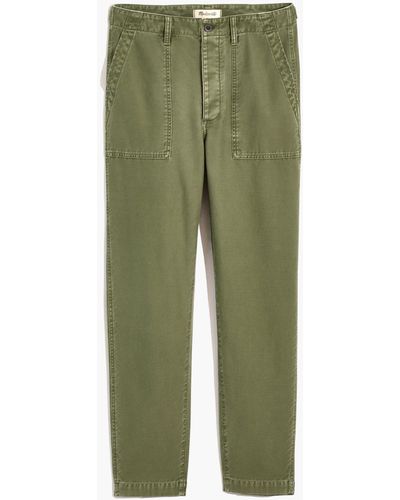 MW Griff Tapered Fatigue Cargo Pants - Green