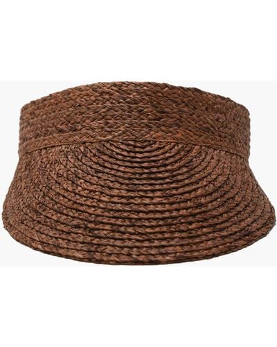 MW Wyethtm Courtney Packable Fedora Hat - Brown