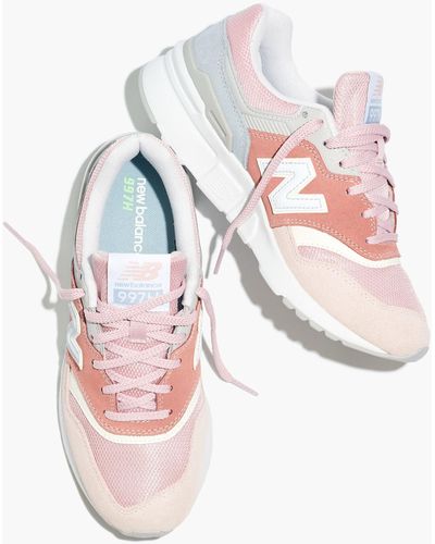 MW New Balance® Suede 997h Sneakers - Pink