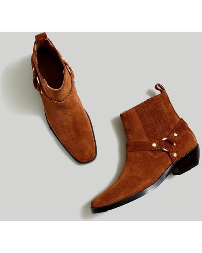 MW The Santiago Western Ankle Boot - Brown