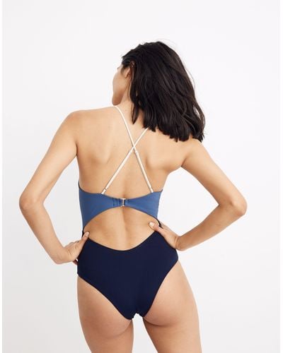 MW Tavik® Lela One-piece Swimsuit - Blue