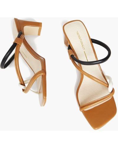 MW Intentionally Blank Willow Sandals - White
