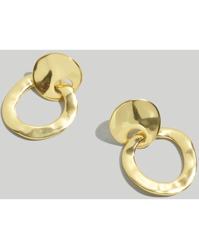 MW Organic Circle Earrings - Metallic