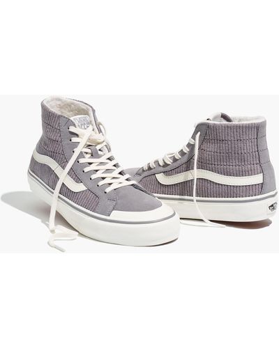 MW Vans® Sk8-hi 138 Decon Sf High-top Sneakers - Gray
