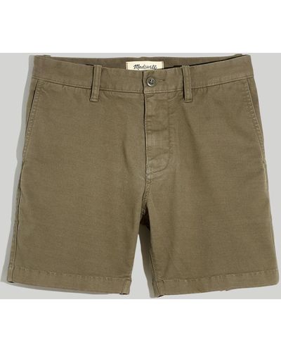 MW 7" Chino Shorts: Coolmax® Edition - Green