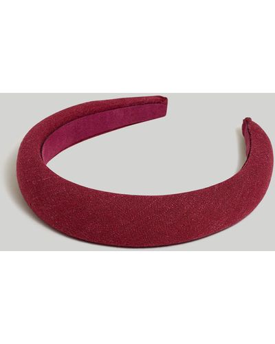 MW Padded Headband - Red