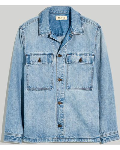 MW Denim Shirt-jacket - Blue