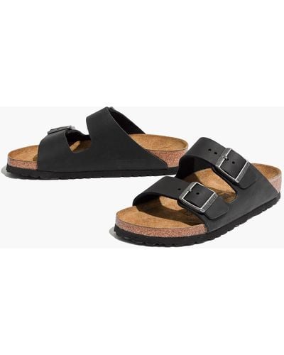 MW Birkenstock® Arizona Sandals - Black
