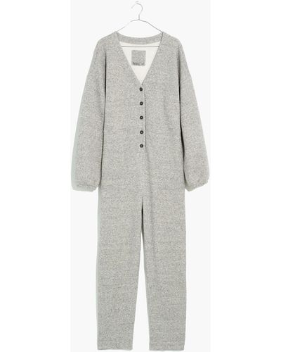 MW L Betterterry Coverall Jumpsuit - White