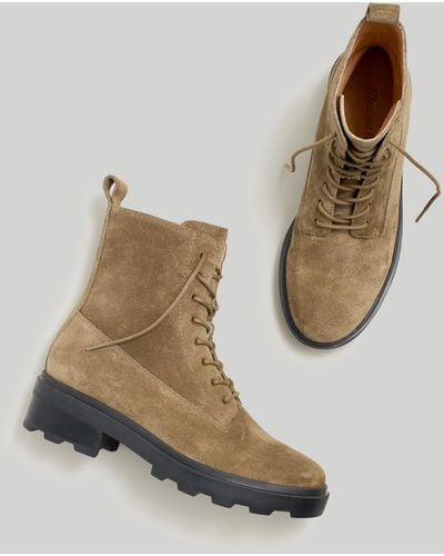 MW The Shelton Lace-up Boot - Natural