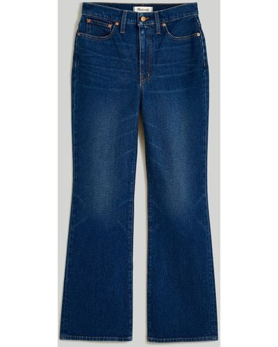 MW The Perfect Vintage Flare Crop Jean - Blue