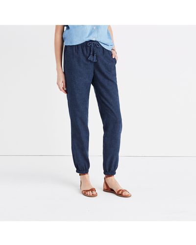 MW Shorewalk Cover-up Trousers - Blue