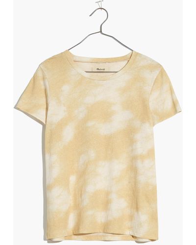 MW Lo-fi Shrunken Tee: Earth-dyed Edition - Natural