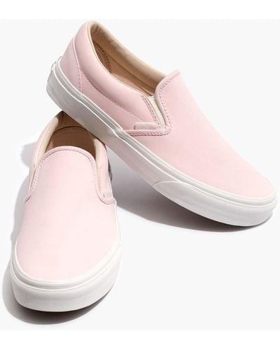 MW Vans® Vansbuck Classic Slip-on Sneakers - Pink