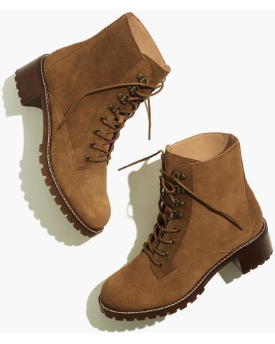 MW The Julien Lace-up Lugsole Boot - Brown
