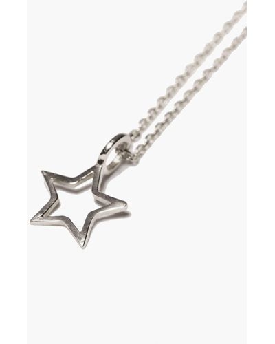 MW Odette New York® Star Necklace - White