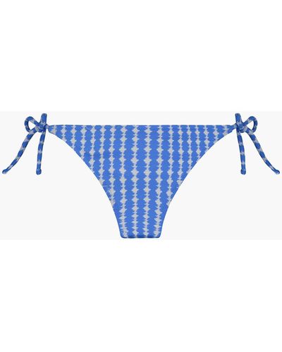 MW Lemlemtm Zala String Bikini Bottom - Blue