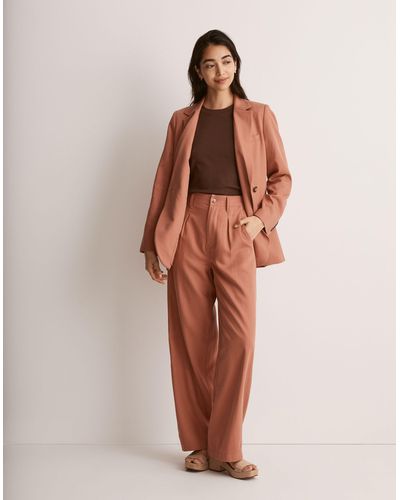 MW The Tall Neale Straight-leg Pant - Brown