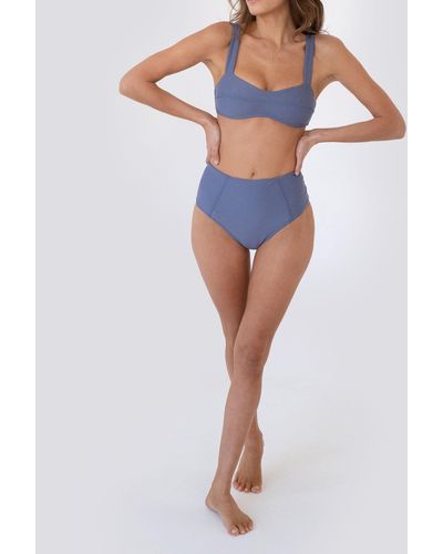 MW Galamaar® High Bikini Bottom - Blue