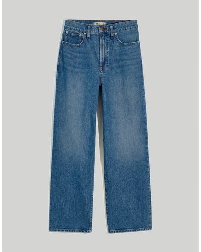 MW The Tall Perfect Vintage Wide-leg Crop Jean - Blue