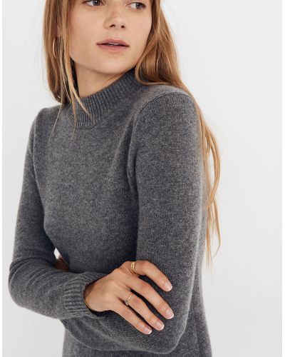 MW Cashmere Midi Sweater-dress - Grey