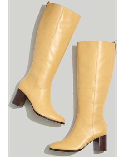 MW The Selina Tall Boot With Extended Calf - Metallic