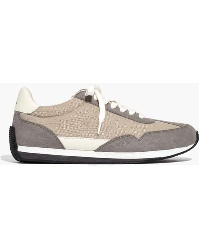 MW League Leather Trainers - White