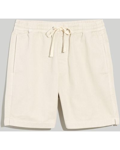 MW Cotton Everywear Shorts - Natural