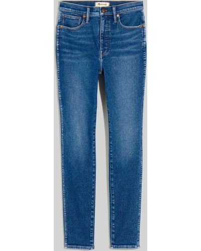 MW Petite 10" High-rise Skinny Jeans - Blue