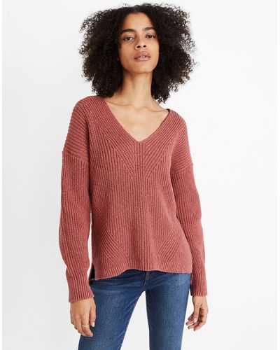 MW Ridgeton Pullover Sweater - Red