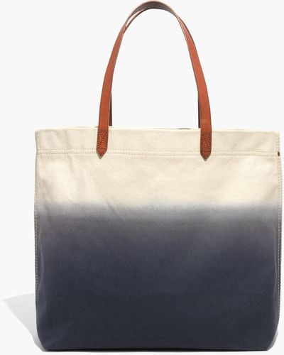 MW The Canvas Transport Tote: Print Edition - Blue