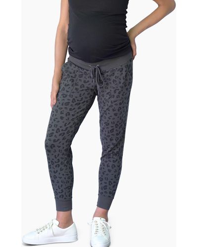 MW Ingrid And Isabel® Maternity Knit Joggers - Blue