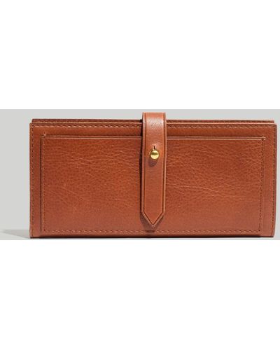 MW The Leather Post Wallet - Brown