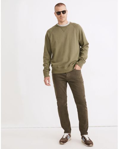 MW Garment-dyed Slim Jeans - Green