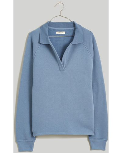 MW Betterterry Polo Sweatshirt - Blue