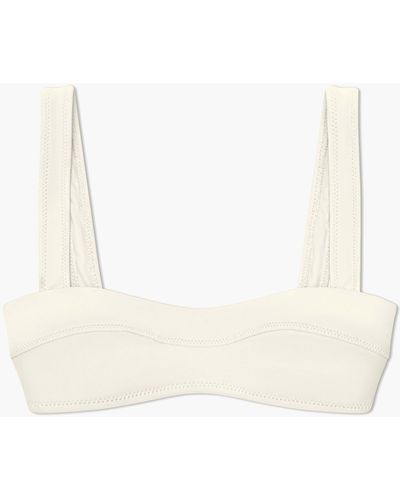 MW Galamaar® Lou Bandeau Bikini Top - White